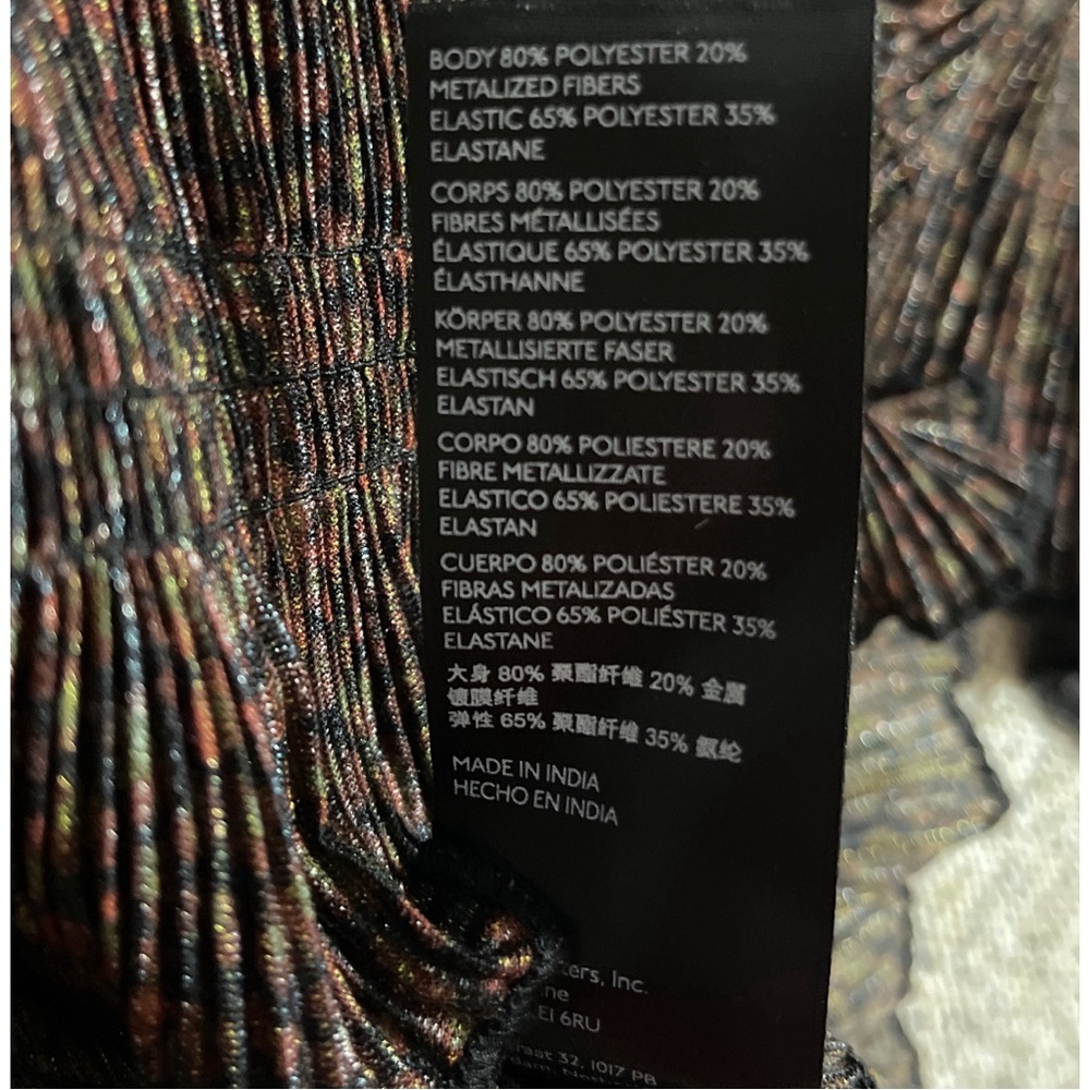 Anthropologie Shimmer Puff-Sleeved Top NWT SZ XLP - Picture 6 of 10